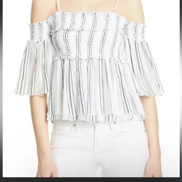 ATM Anthony Thomas Melillo‎ off shoulder top size Medium - Picture 1 of 11